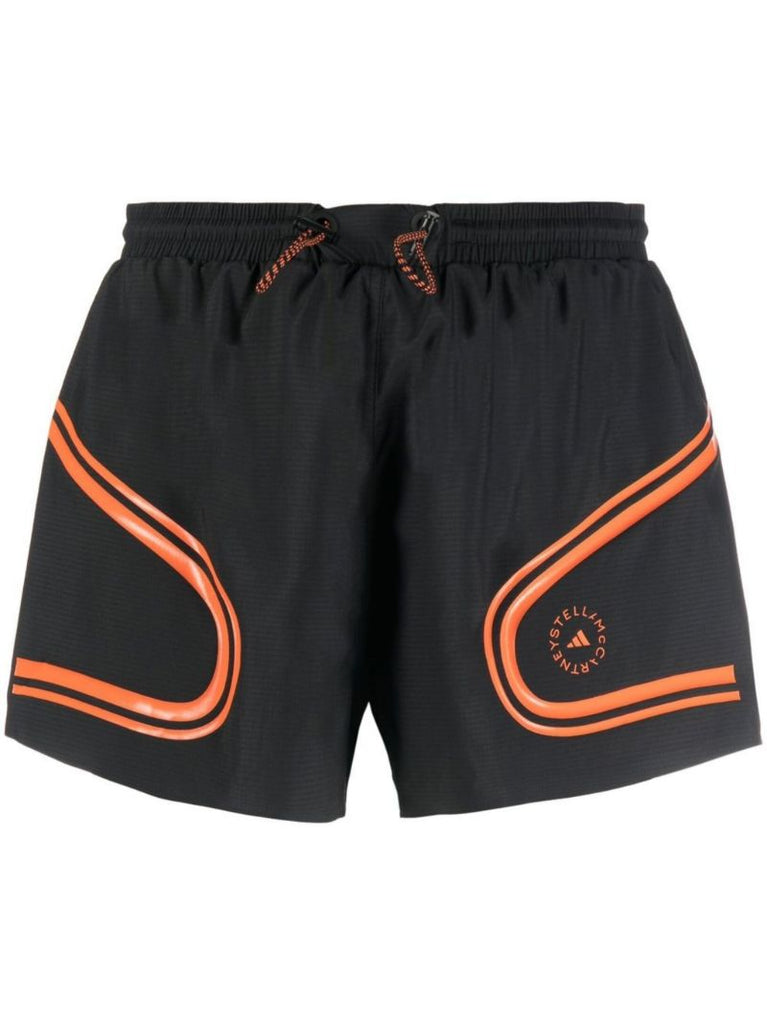 Orange Truepace Running Shorts