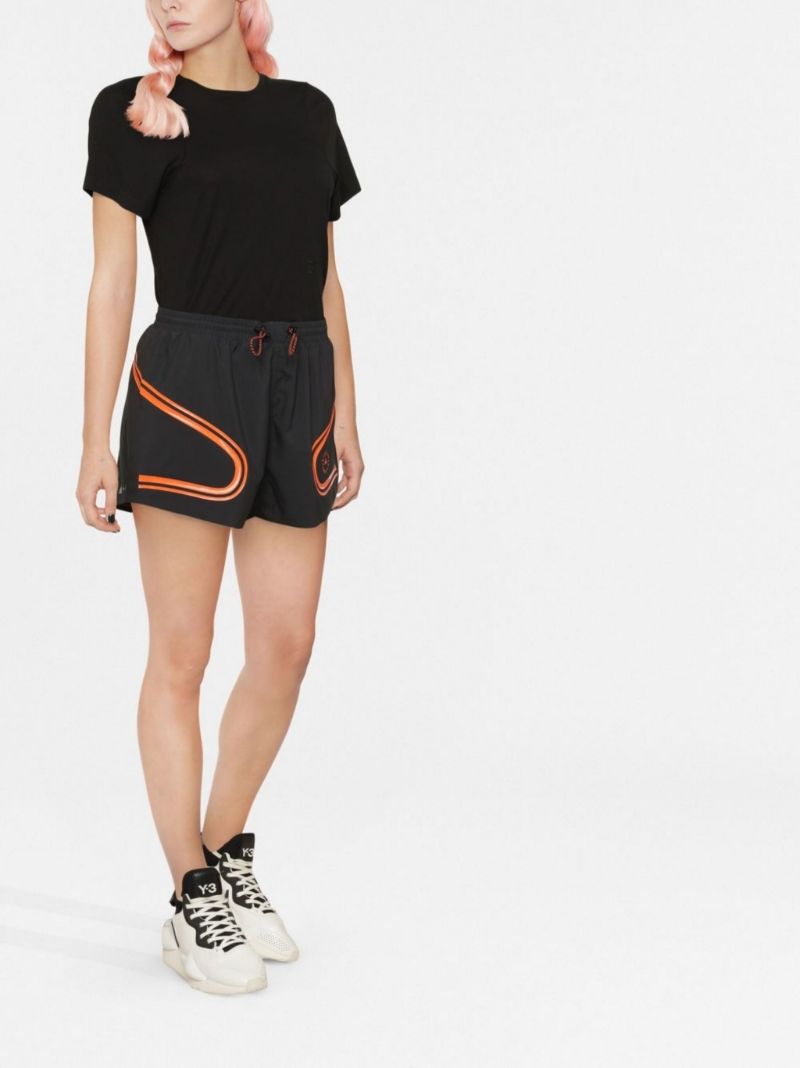 Orange Truepace Running Shorts