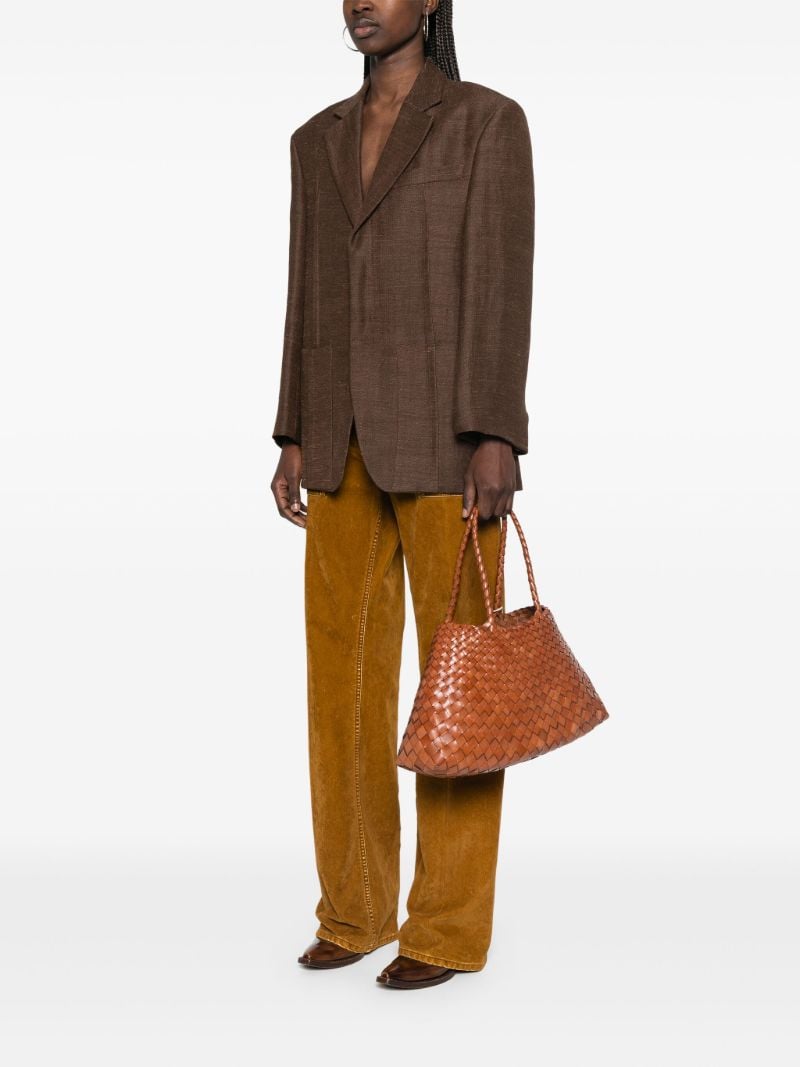 Brown Santa Croce Tote Bag