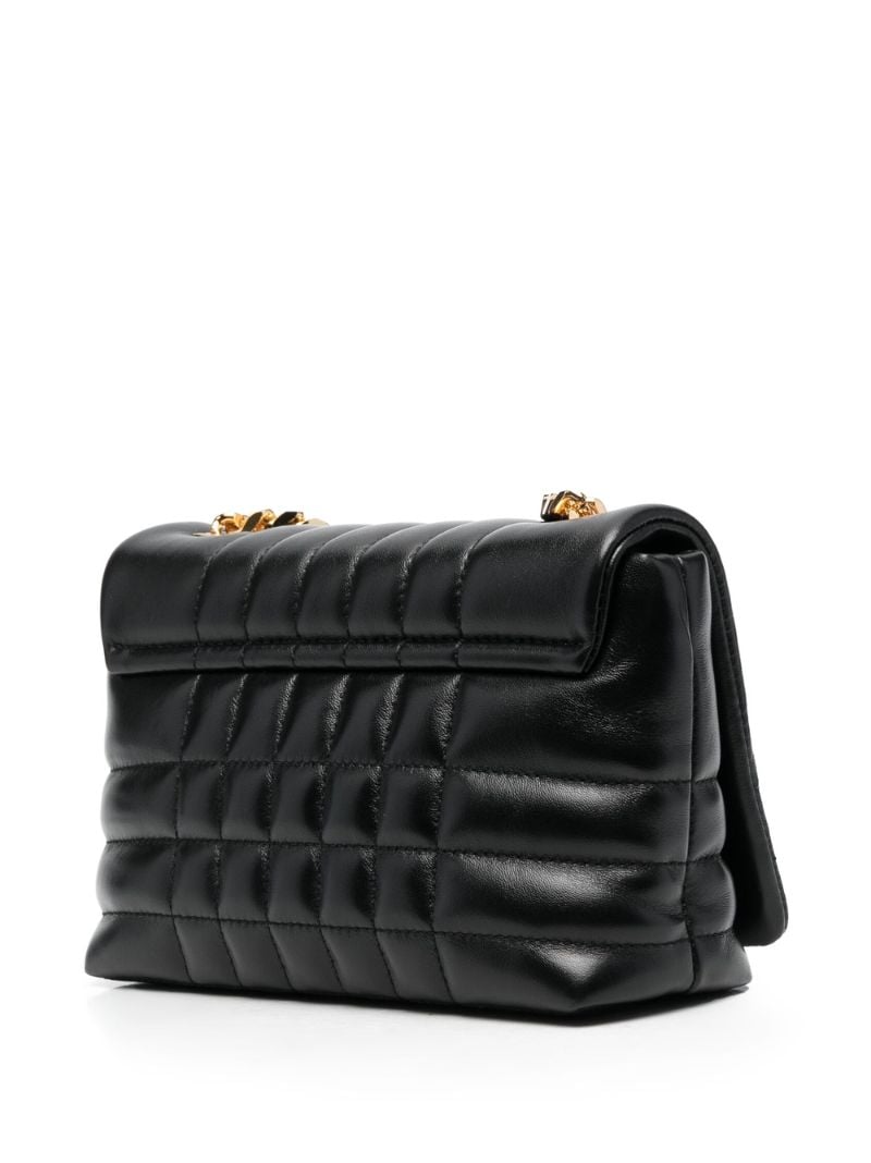 Black Lola Mini Quilted Leather Shoulder Bag