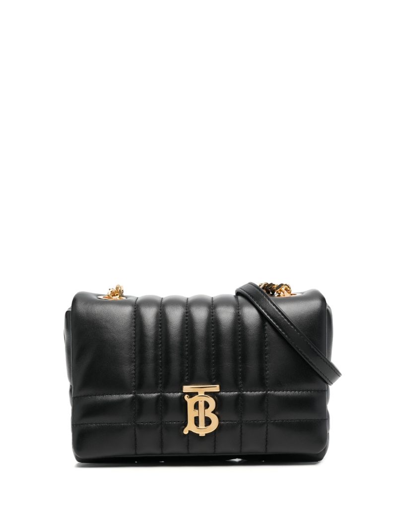 Black Lola Mini Quilted Leather Shoulder Bag