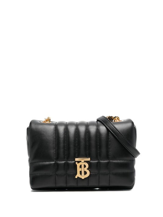Black Lola Mini Quilted Leather Shoulder Bag