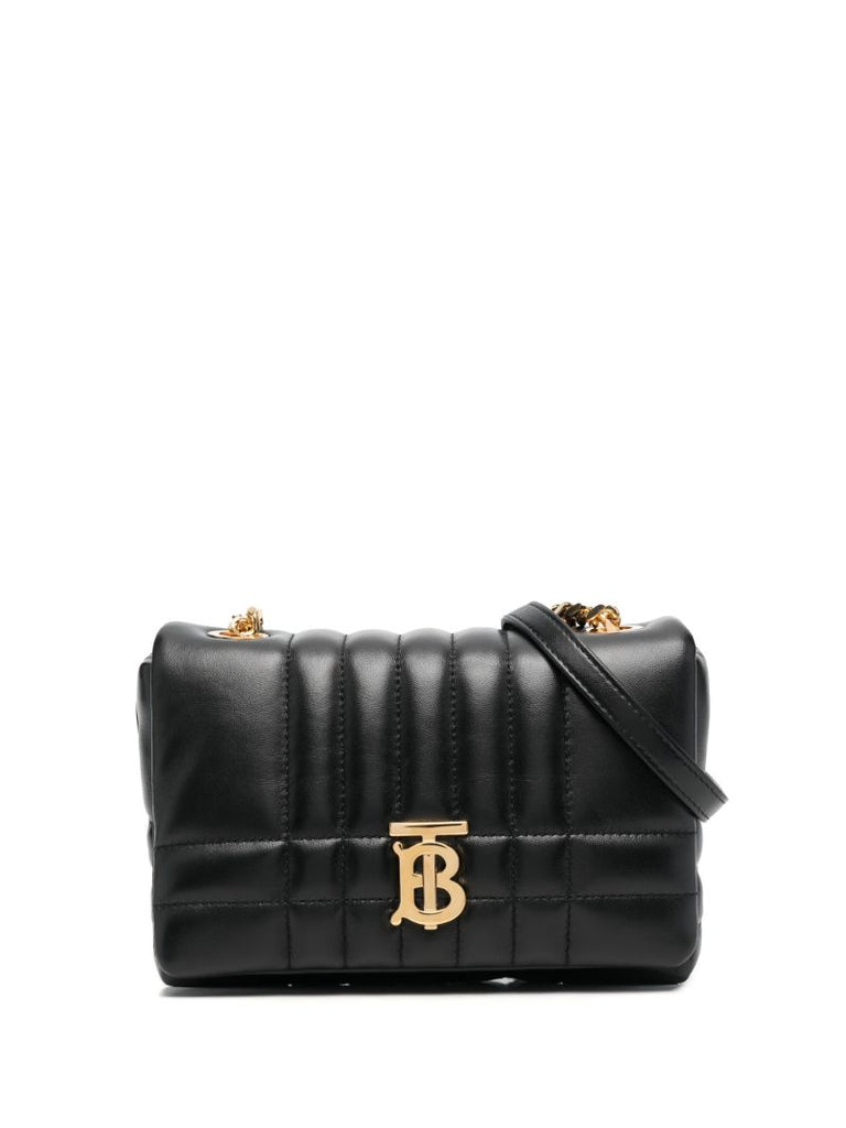 Black Lola Mini Quilted Leather Shoulder Bag