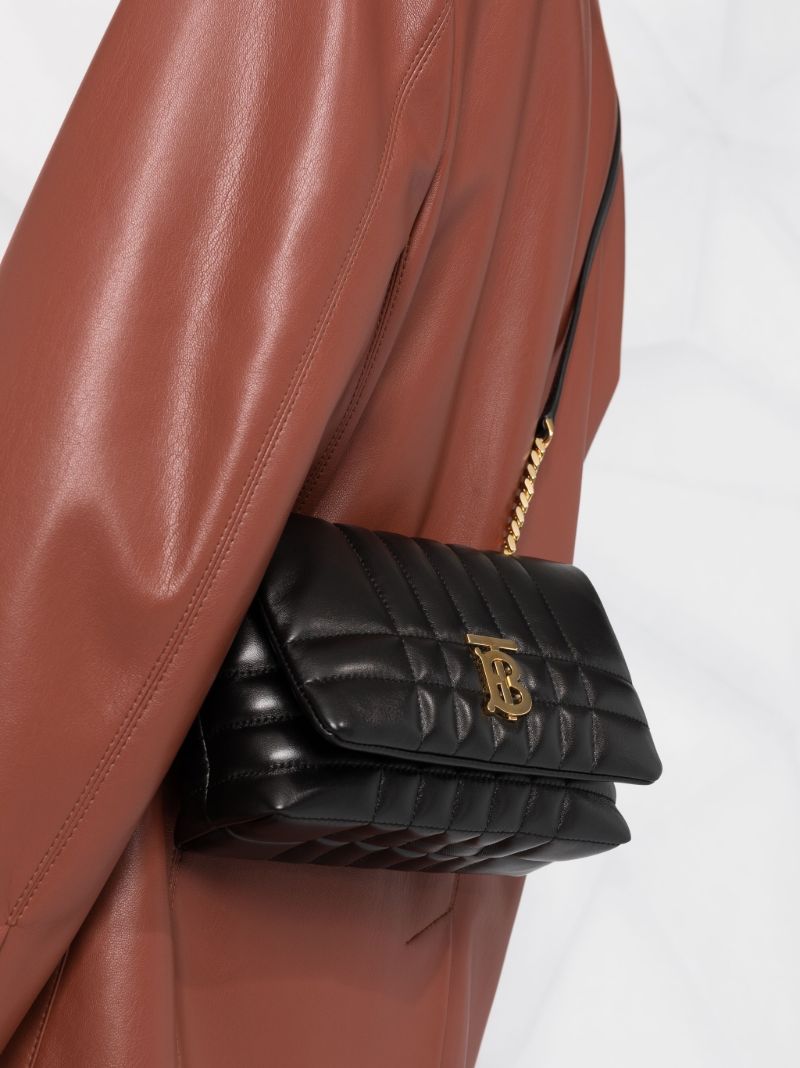 Black Lola Mini Quilted Leather Shoulder Bag