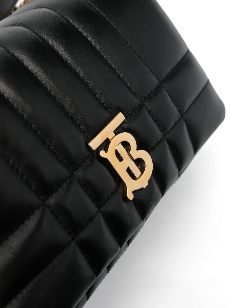 Black Lola Mini Quilted Leather Shoulder Bag