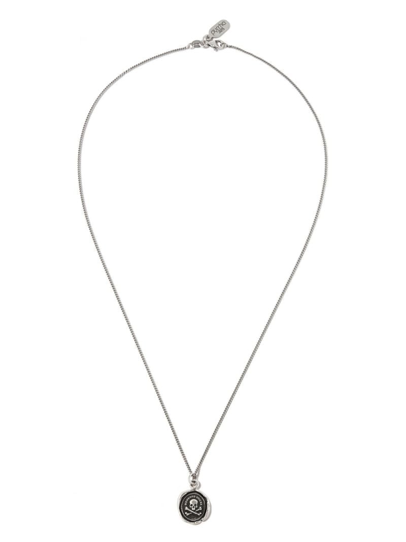 Sterling Silver Remember to Live Chain Necklace