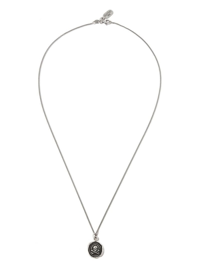 Sterling Silver Remember to Live Chain Necklace