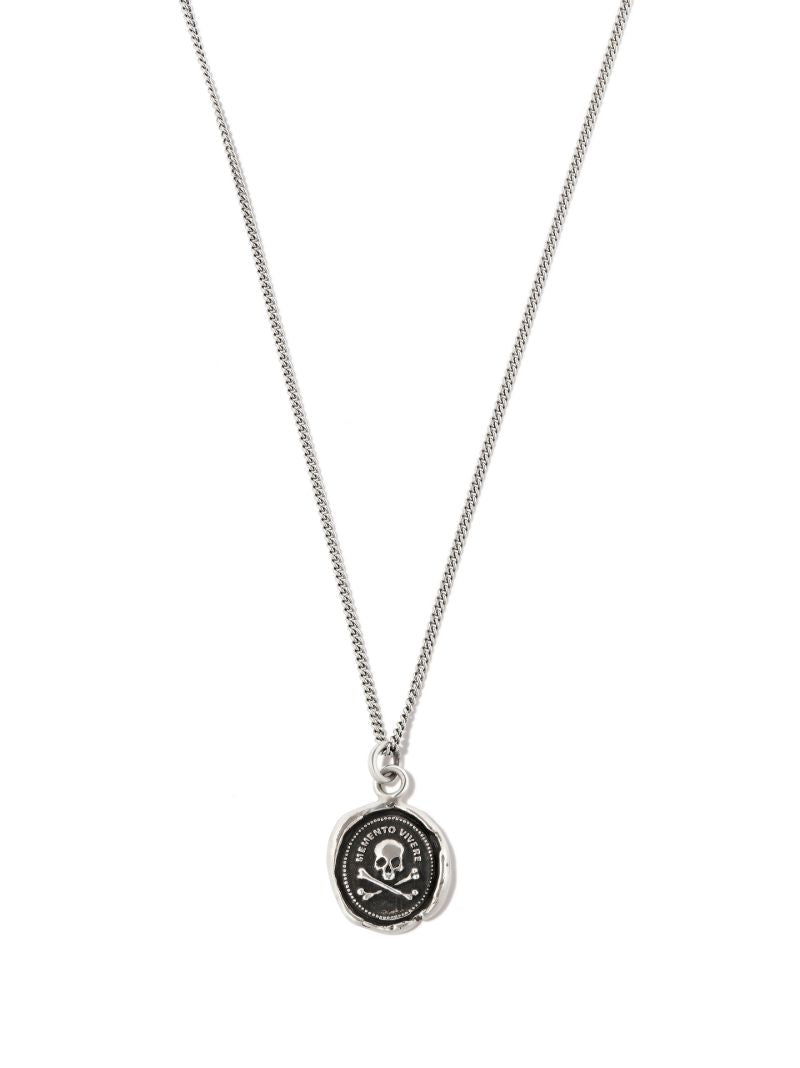 Sterling Silver Remember to Live Chain Necklace