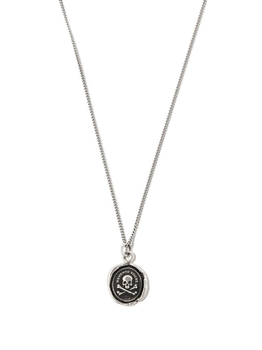 Sterling Silver Remember to Live Chain Necklace