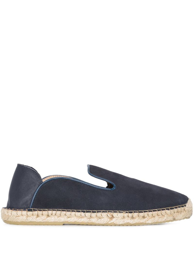 Blue Veloso Suede Espadrilles