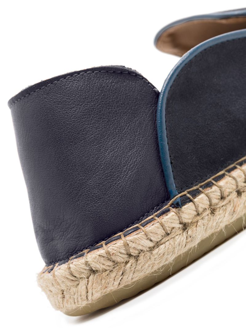 Blue Veloso Suede Espadrilles