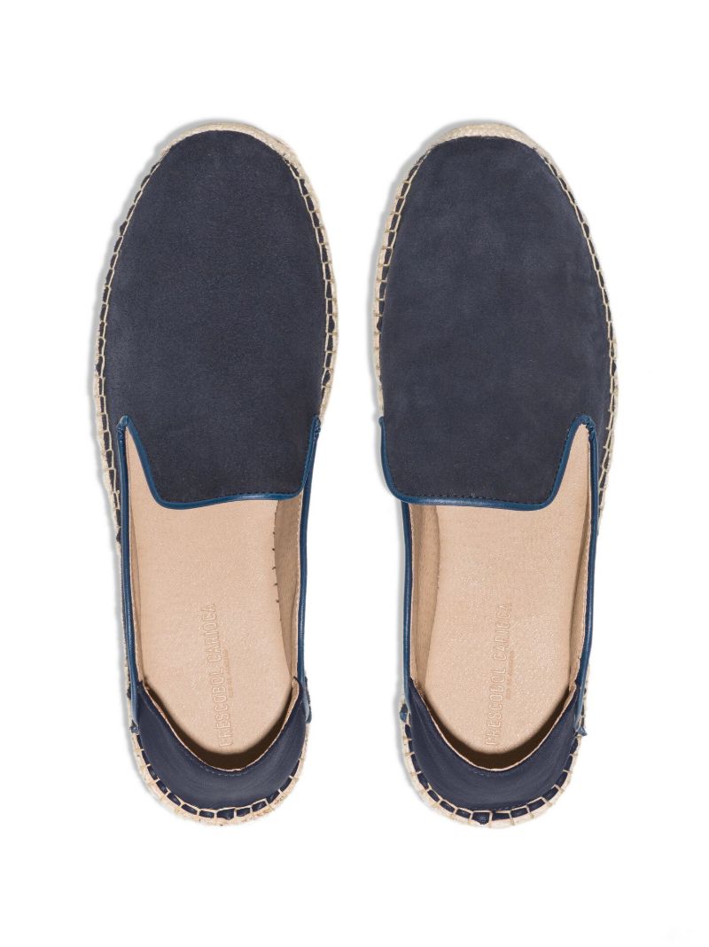 Blue Veloso Suede Espadrilles