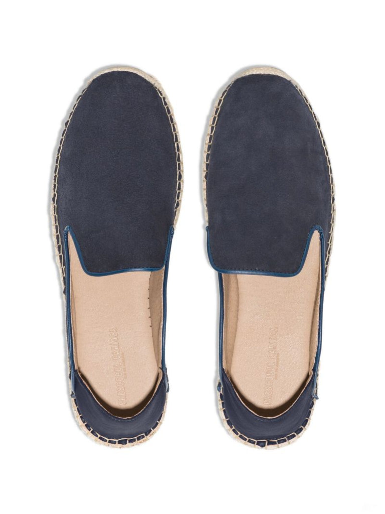 Blue Veloso Suede Espadrilles
