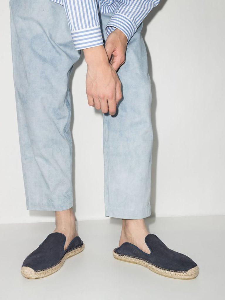 Blue Veloso Suede Espadrilles