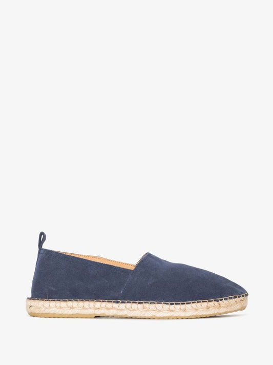 Blue Helio Suede Espadrilles