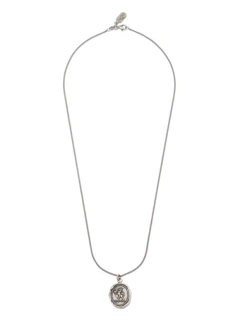 Sterling Silver Lionhearted Talisman Chain Necklace