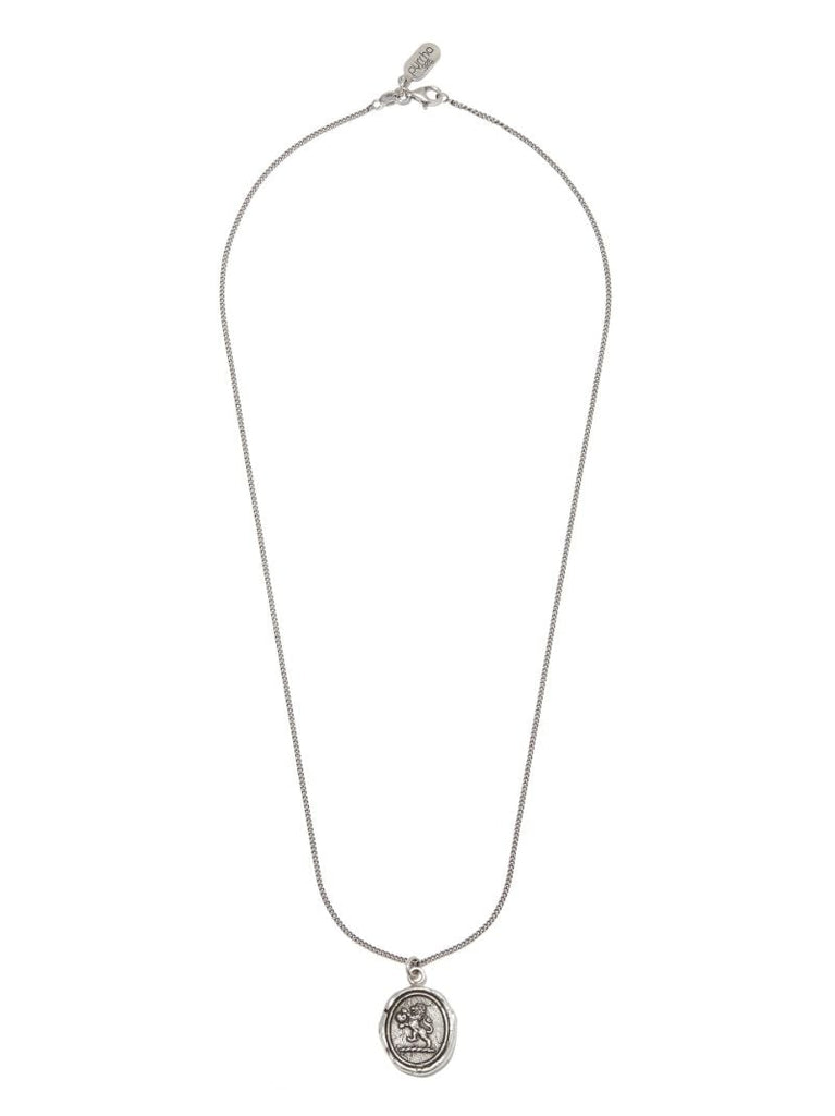 Sterling Silver Lionhearted Talisman Chain Necklace