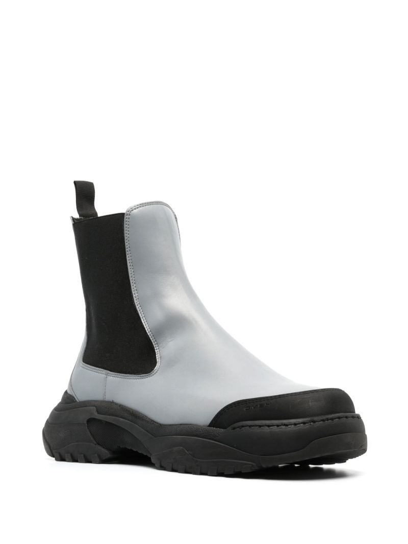 Grey Chelsea Ankle Boots
