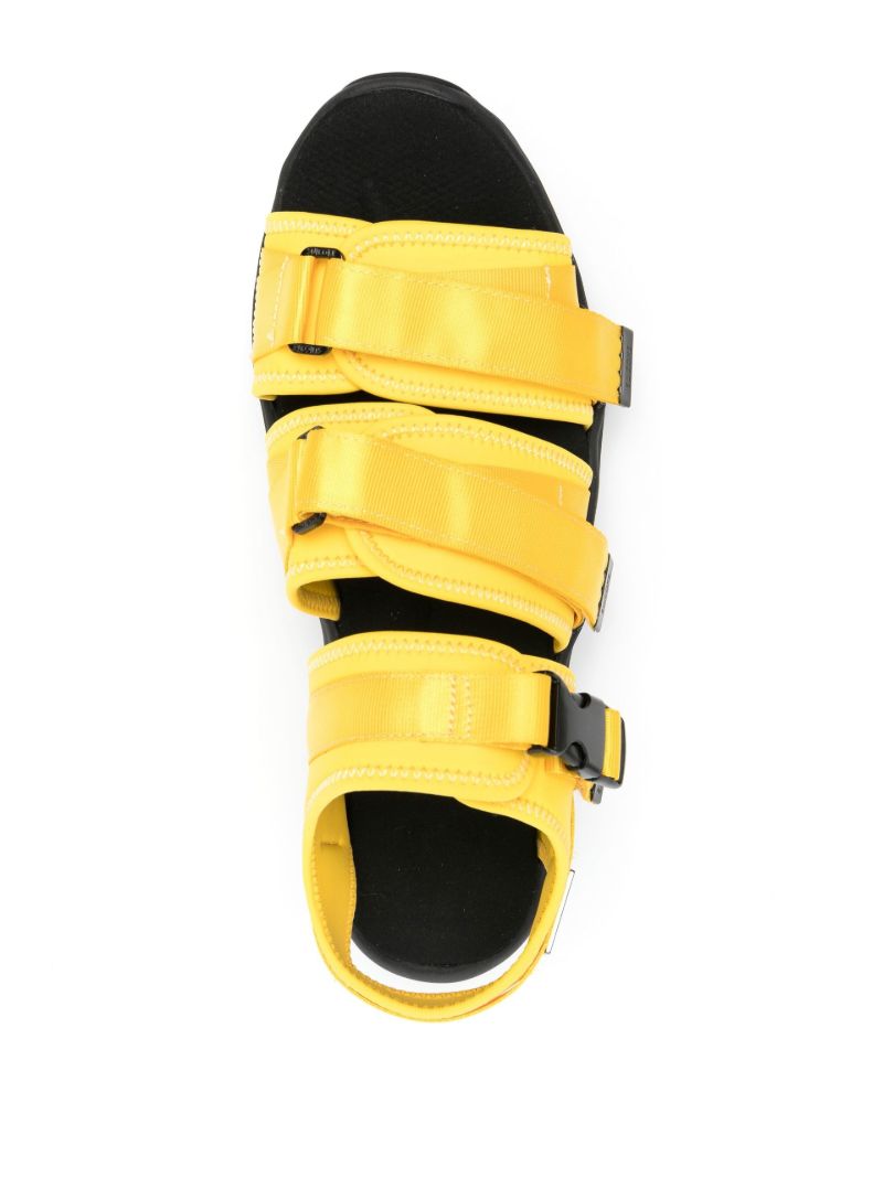 X Suicoke Yellow Vega Strap Sandals