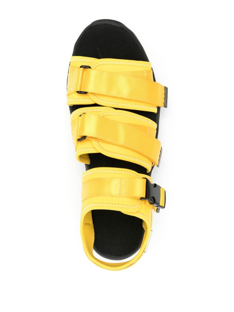 X Suicoke Yellow Vega Strap Sandals