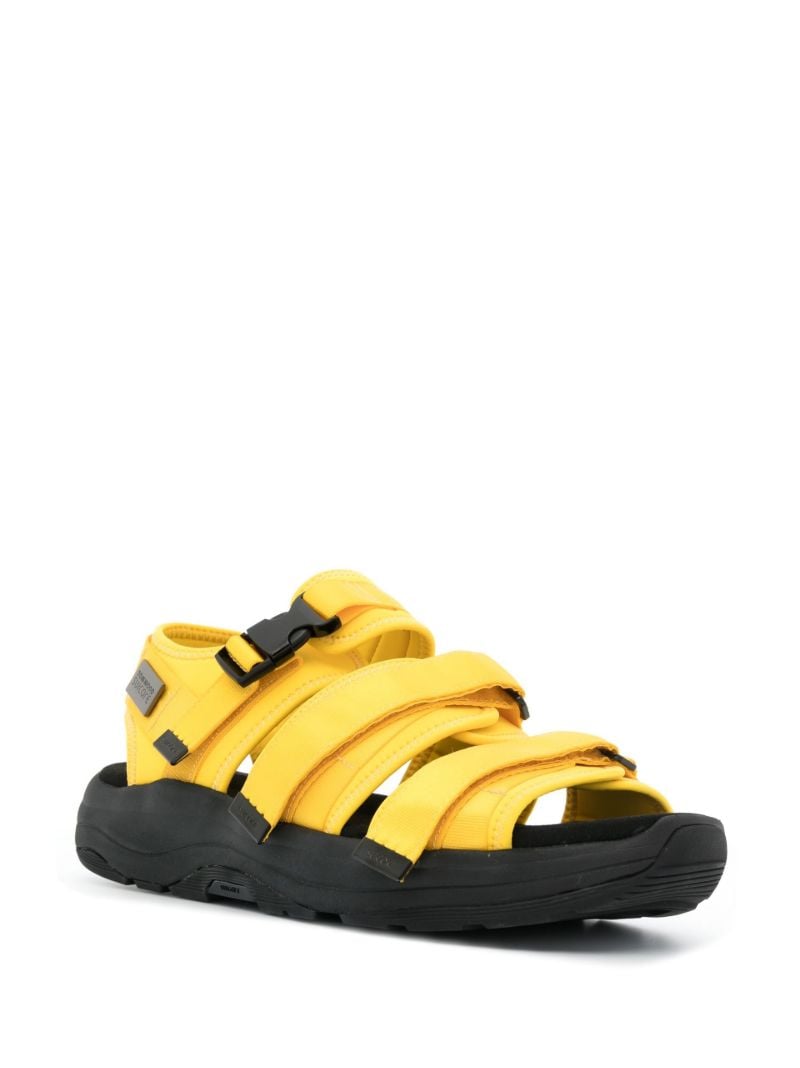 X Suicoke Yellow Vega Strap Sandals