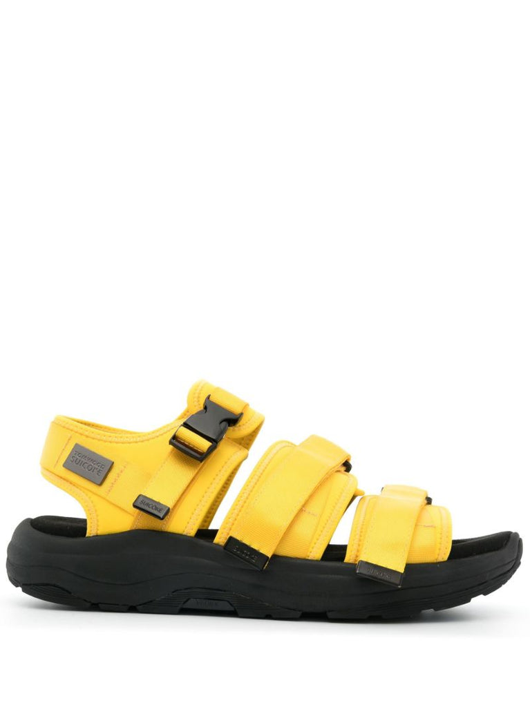 X Suicoke Yellow Vega Strap Sandals
