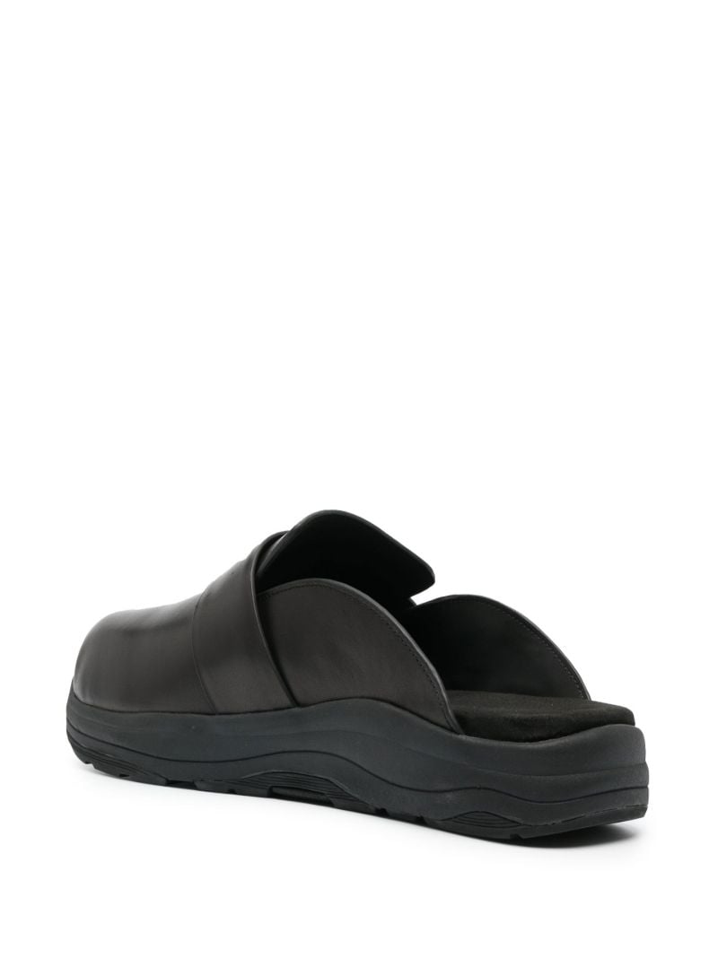 X Suicoke Black MakÃ_x0083_Â¶ Leather Clogs