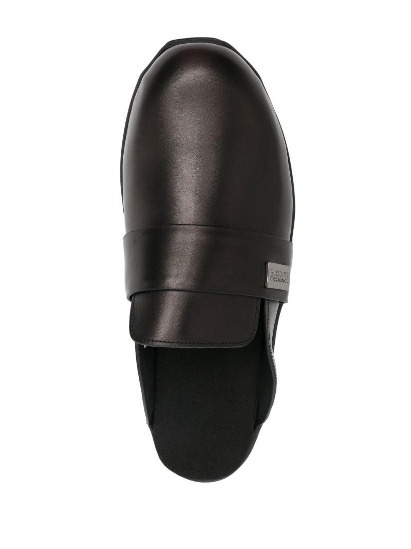 X Suicoke Black MakÃ_x0083_Â¶ Leather Clogs