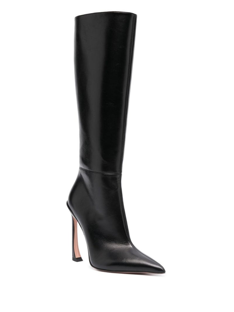 Black Nadja 100 Knee-high Boots
