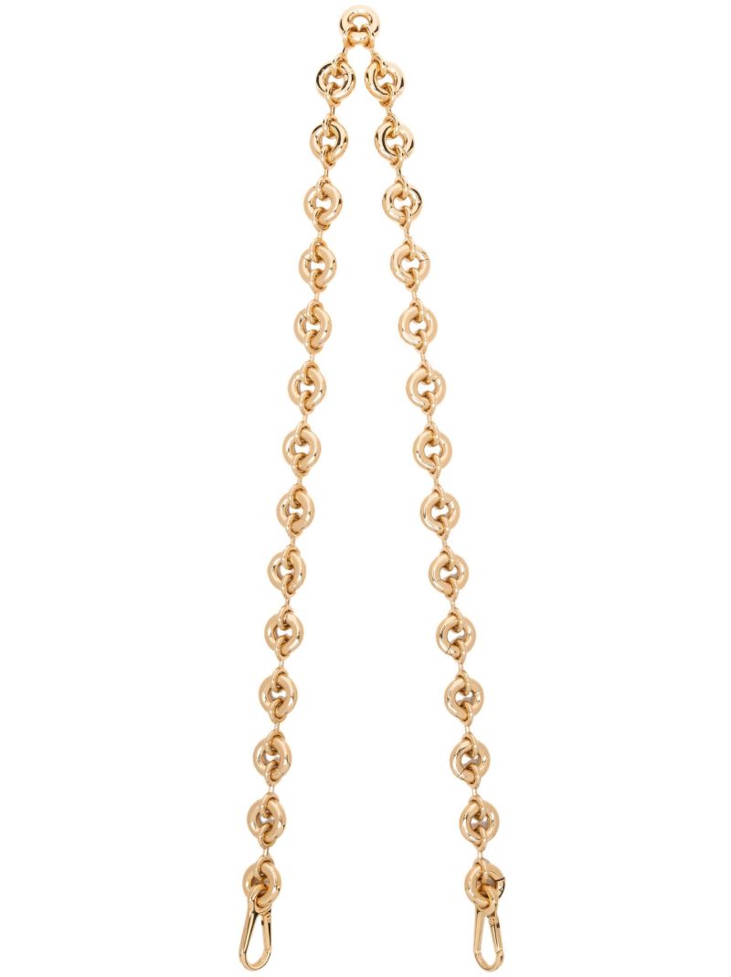 Gold-tone Donut Bag Chain Strap