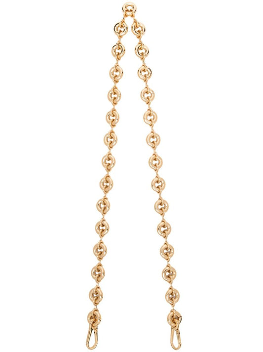 Gold-tone Donut Bag Chain Strap