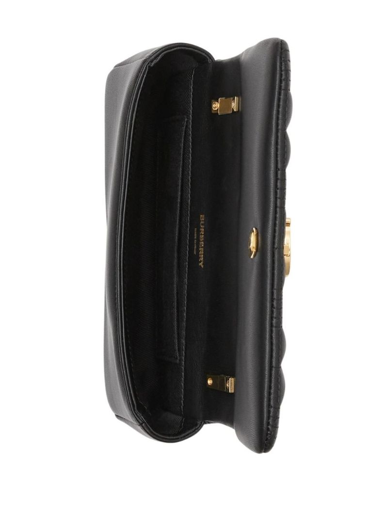 Black Lola Quilted Leather Mini Bag