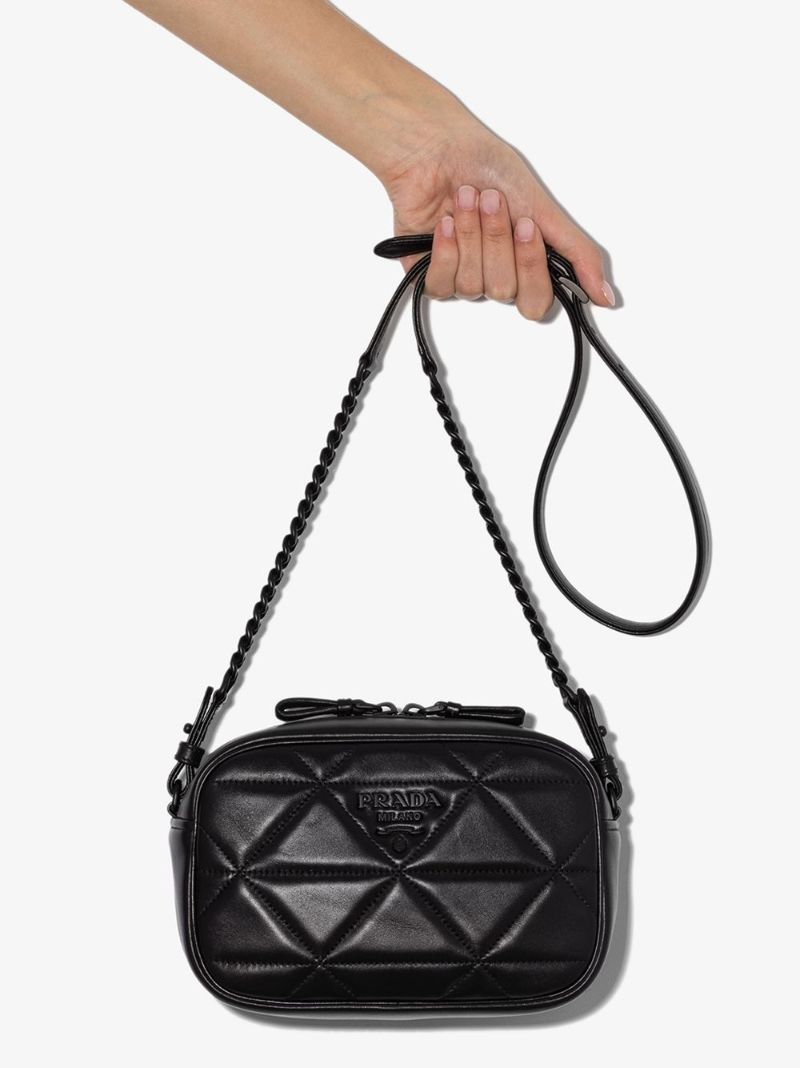 Quilted Leather Camera Bag