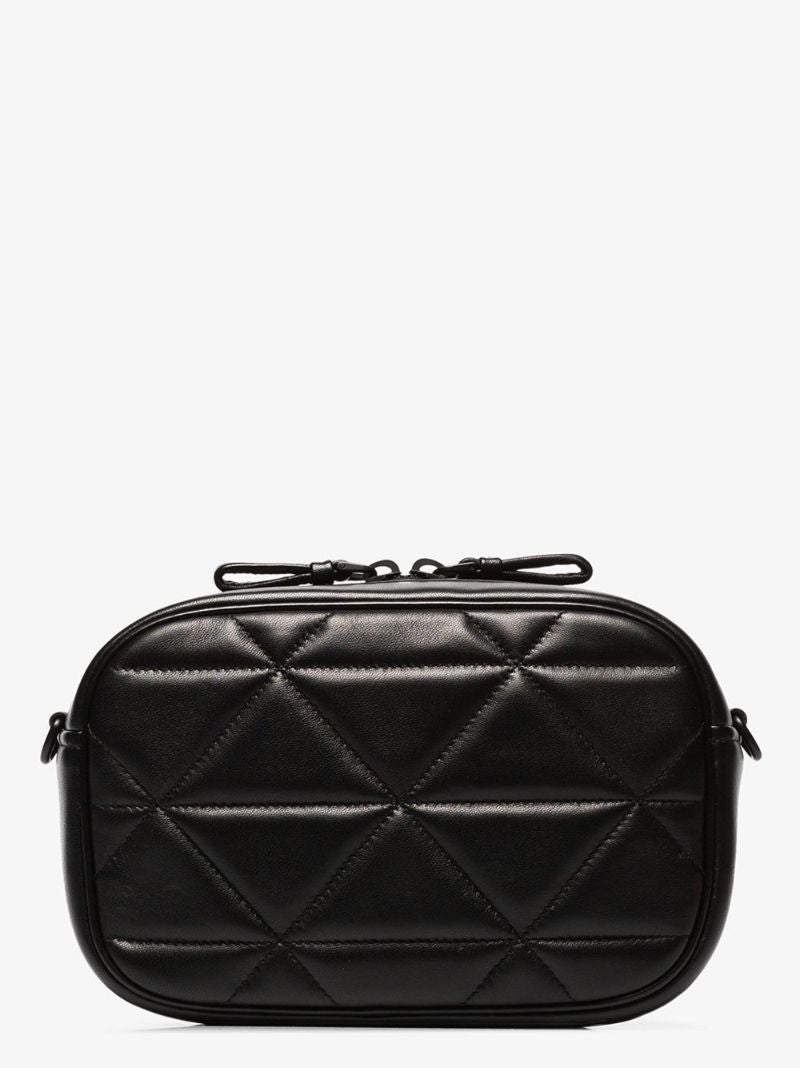 Quilted Leather Camera Bag