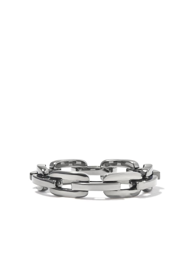 Black Gold Mini Deco Link Chain Ring