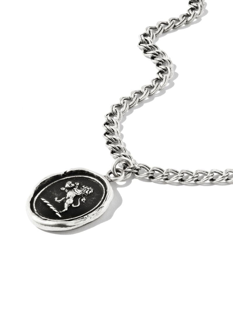 Sterling Silver Lionhearted Chain Bracelet