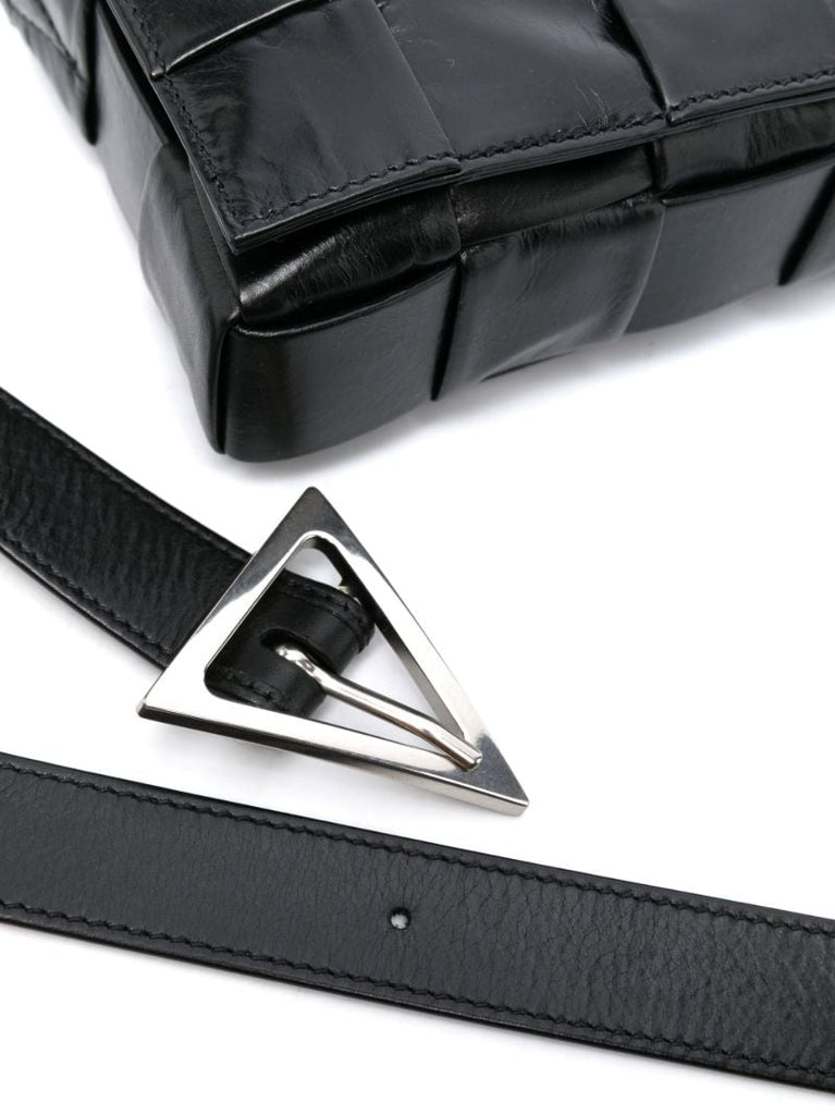 Black Mini Cassette Shoulder Bag
