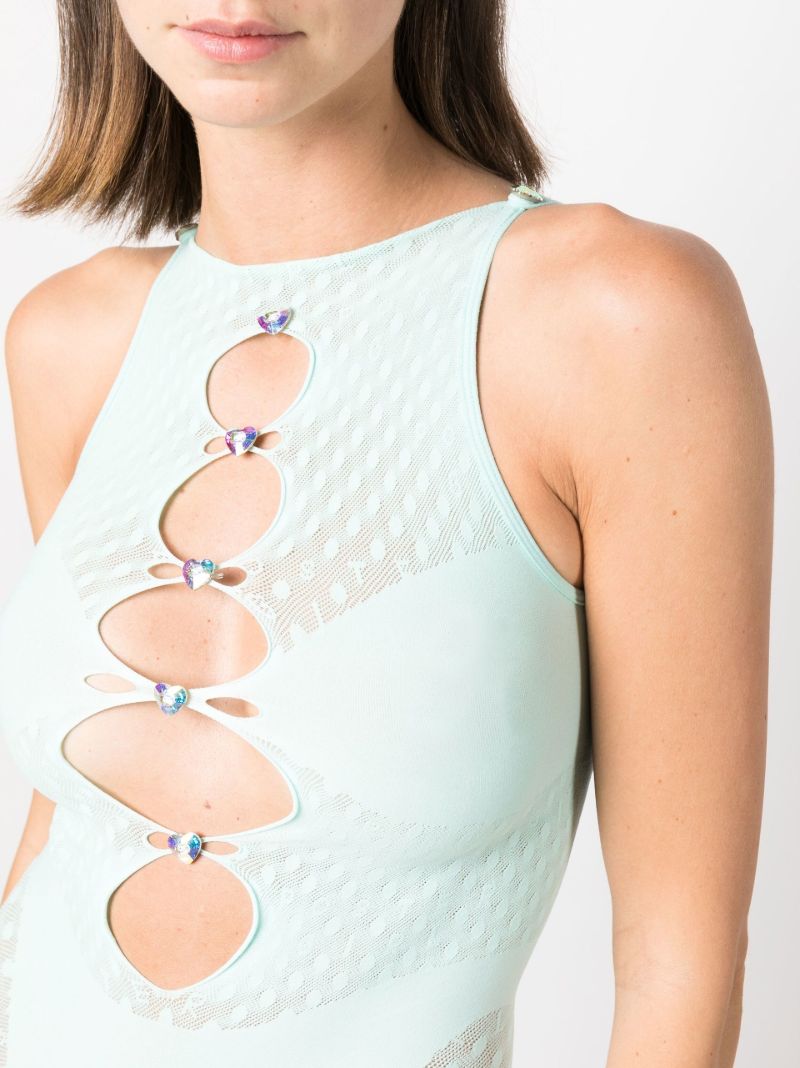 Blue Jetta Cut-out Jumpsuit