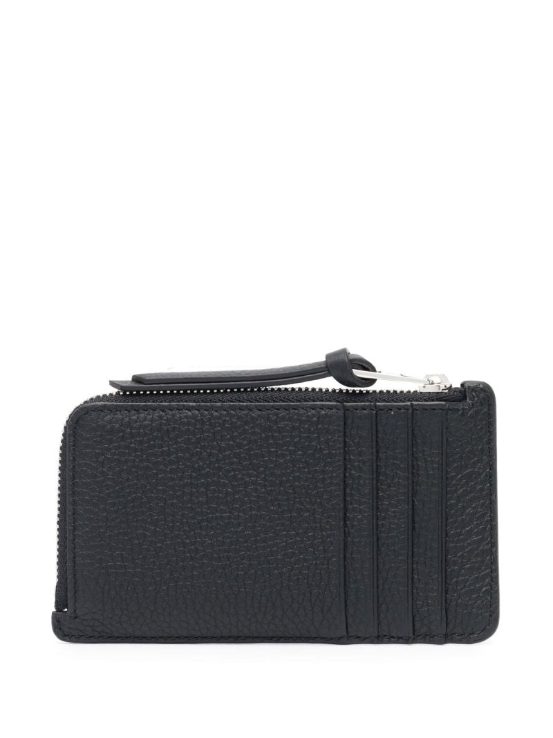Black Leather Card Holder
