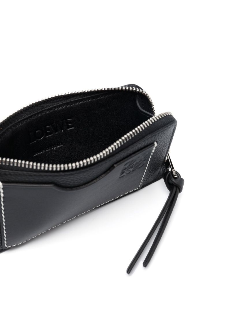 Black Leather Card Holder