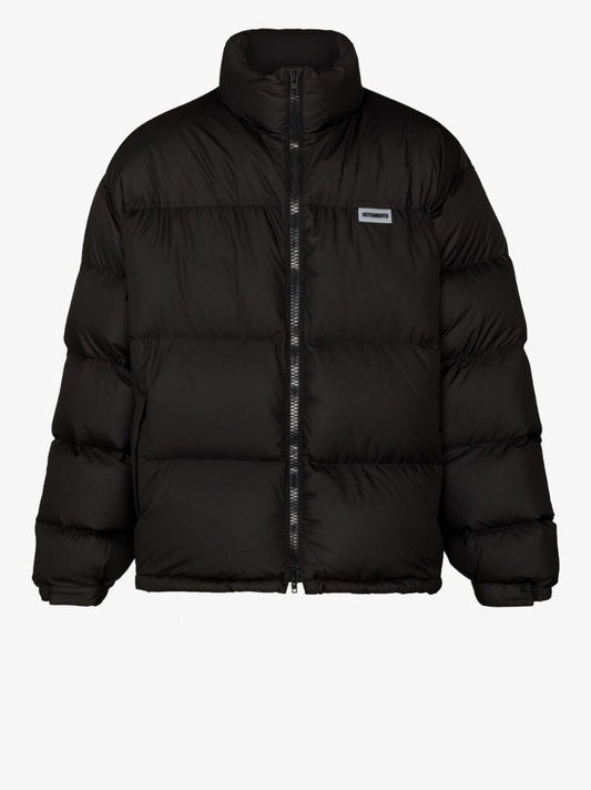 Logo Patch Padded Jacket