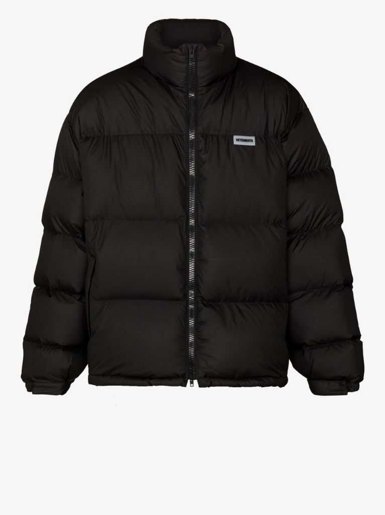 Logo Patch Padded Jacket