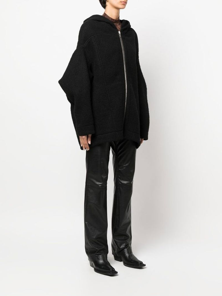 Black Hooded Jacket