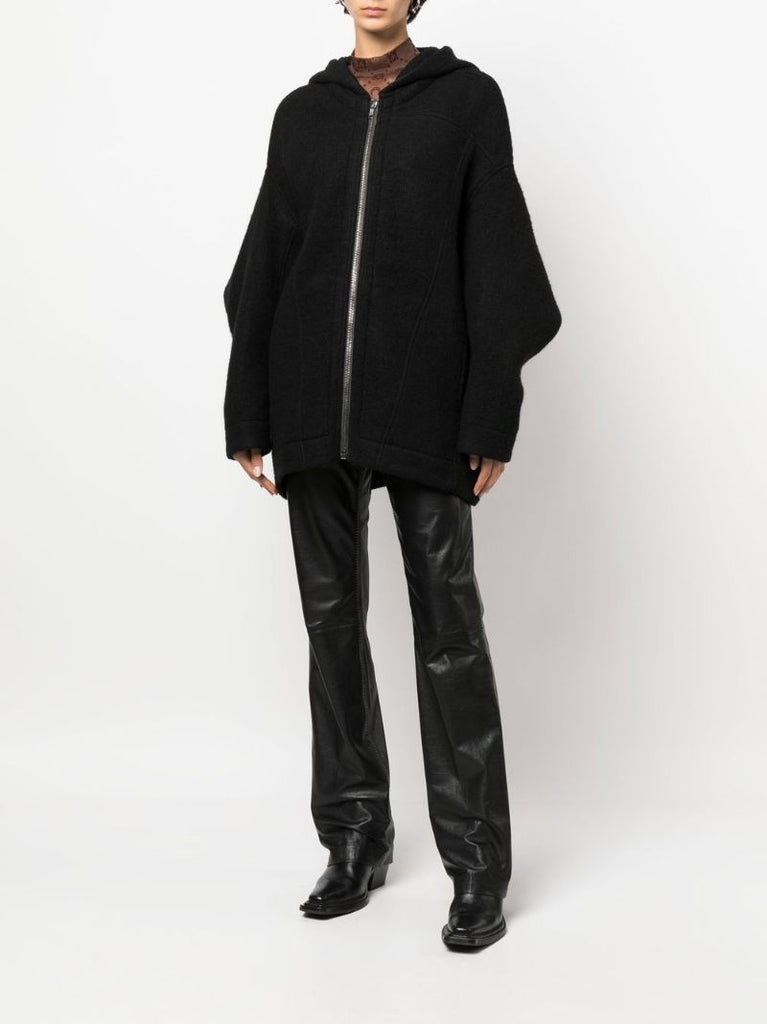 Black Hooded Jacket
