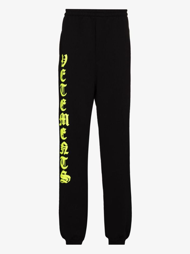 Logo Print Track Pants