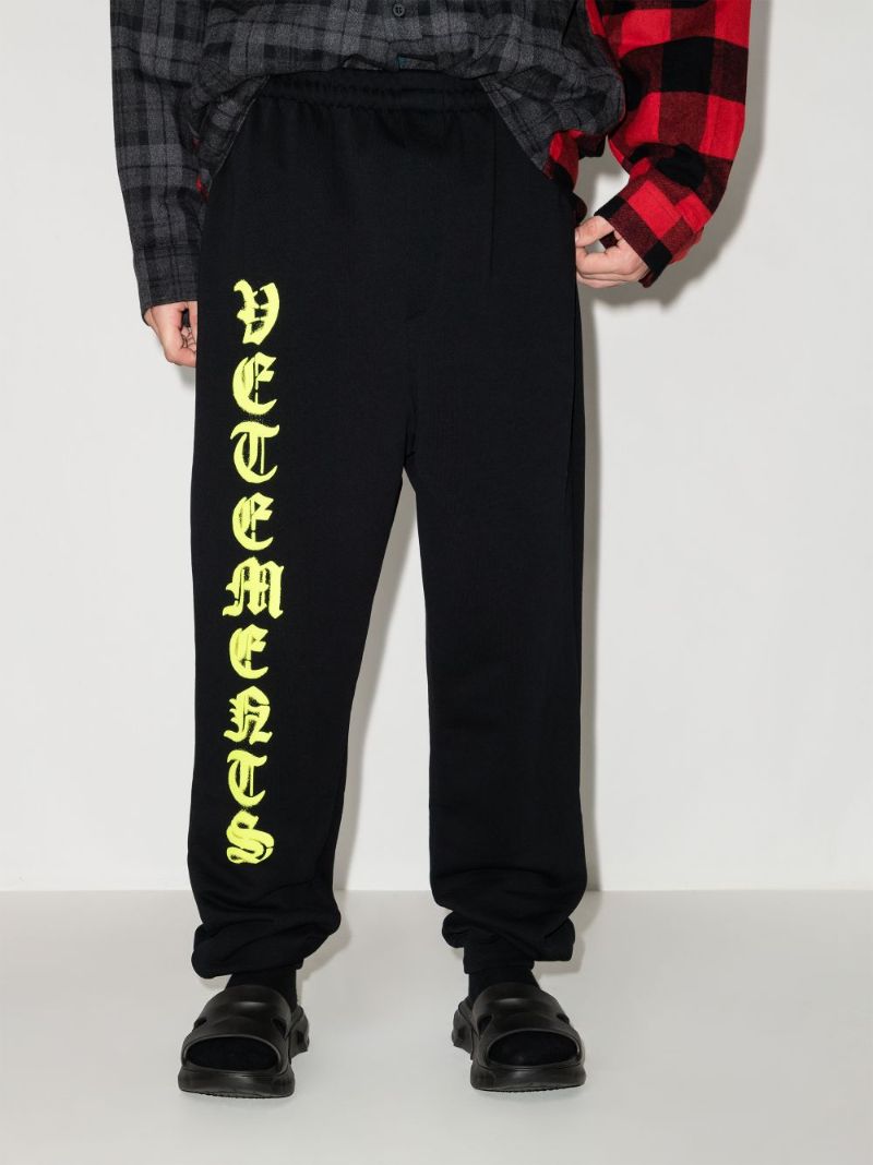 Logo Print Track Pants