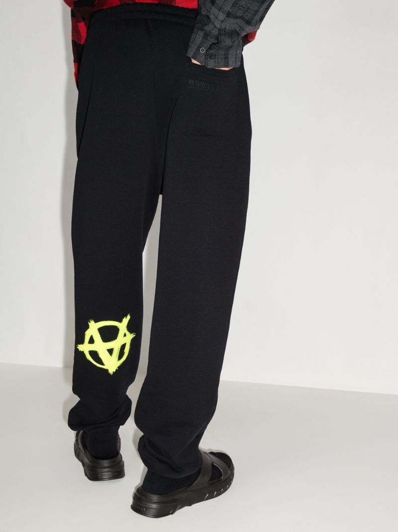Logo Print Track Pants