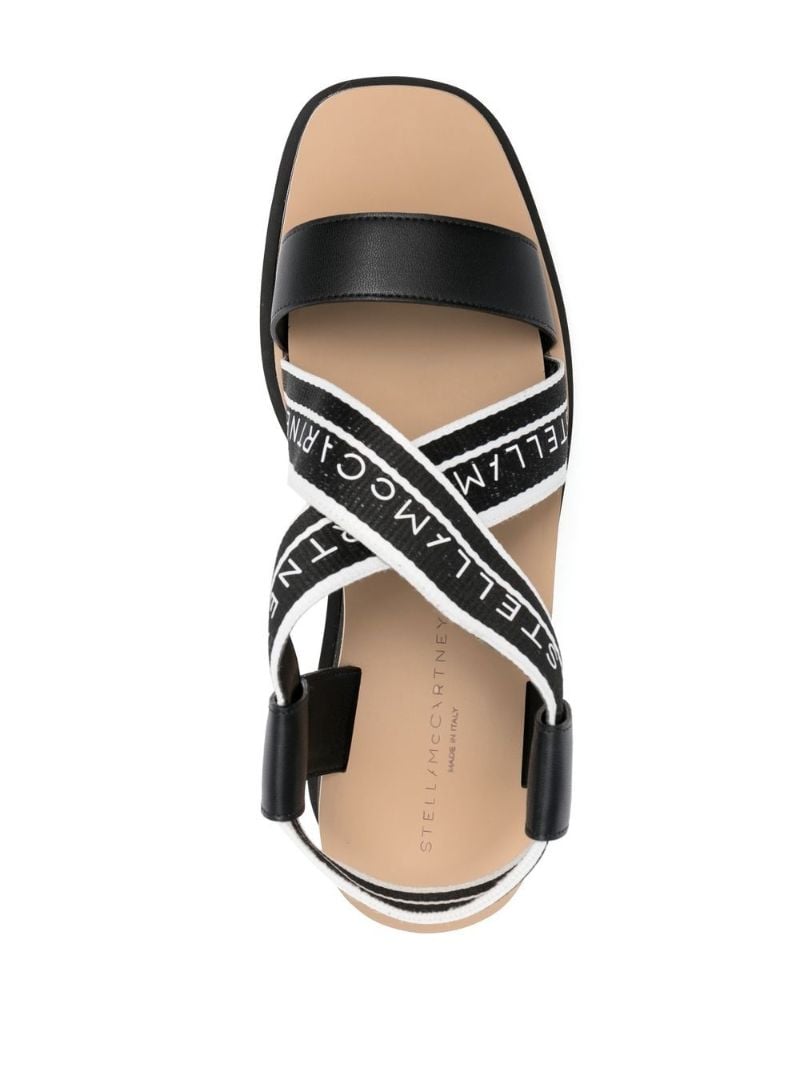 Black Sneak-elyse 80 Platform Sandals