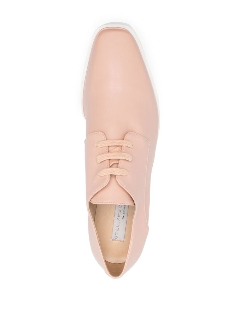 Pink Elyse 80 Platform Shoes