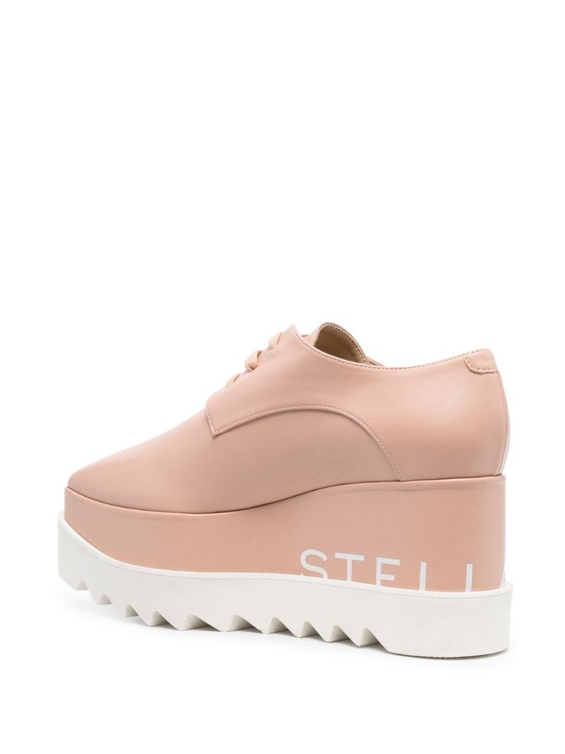 Pink Elyse 80 Platform Shoes